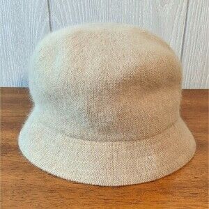 VTG Rabbit Fur Blend Bucket Hat EUC